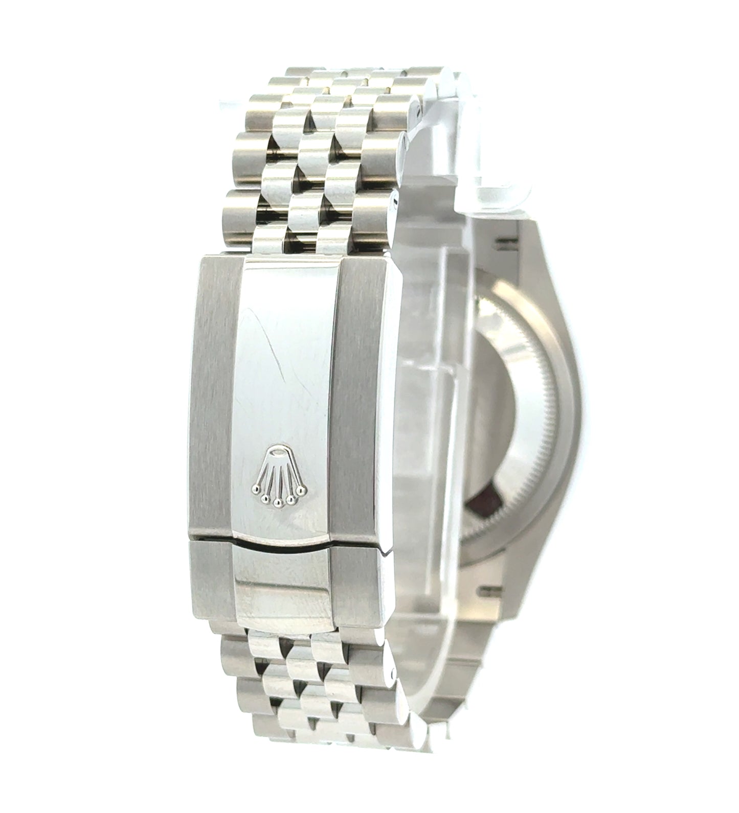 Rolex 126284RBR Datejust 36mm Pink Diamond Dial Diamond Bezel Jubilee Watch — photo 11 of 13