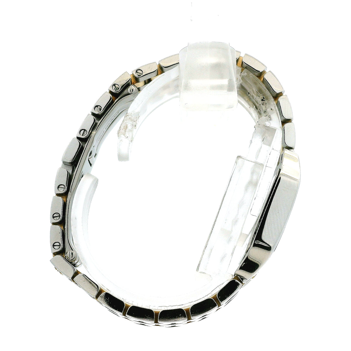 Cartier Santos 2698 Two-Tone White Dial Ladies Bracelet Watch — photo 11 of 13