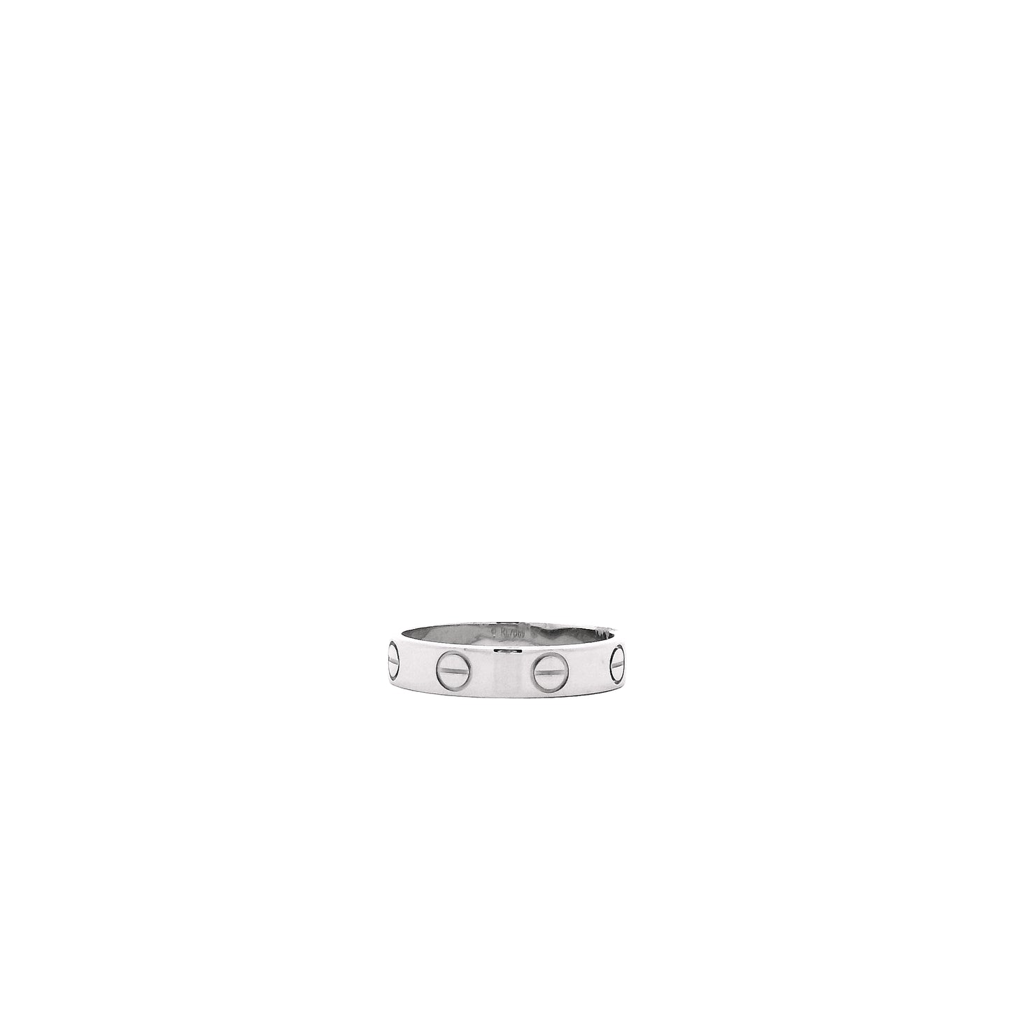 Cartier Platinum Love Ring — photo 11 of 12