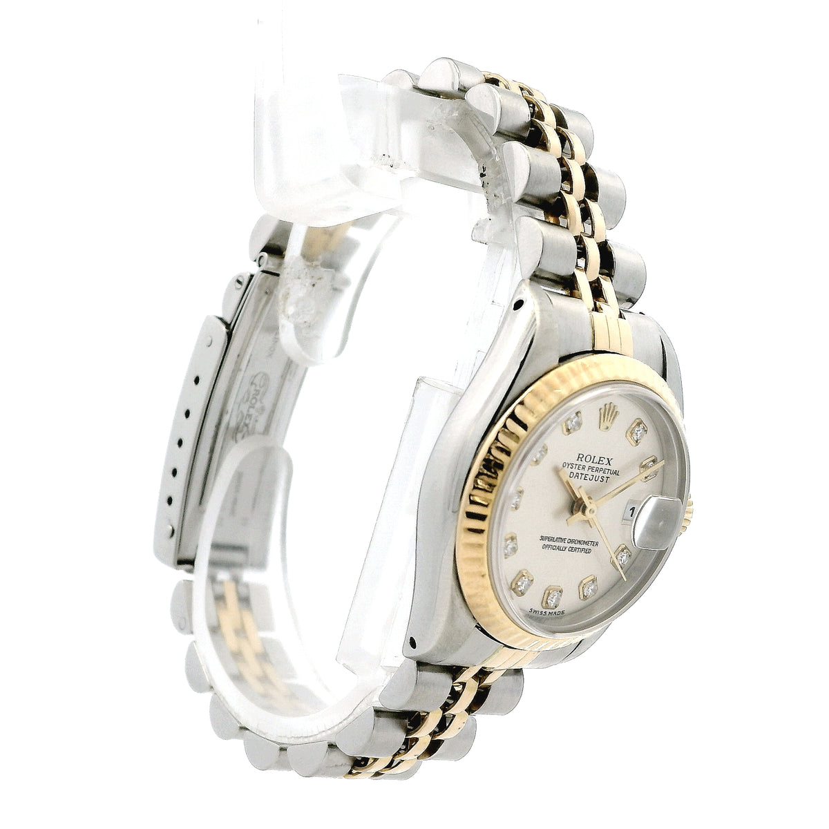 Rolex 69173 Datejust 26mm Two-Tone Diamond Dial Jubilee Watch — photo 11 of 12