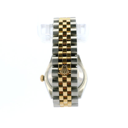 Rolex 178313 Datejust 31mm Champagne MOP Diamond Dial Diamond Bezel Two-Tone Watch — photo 11 of 18