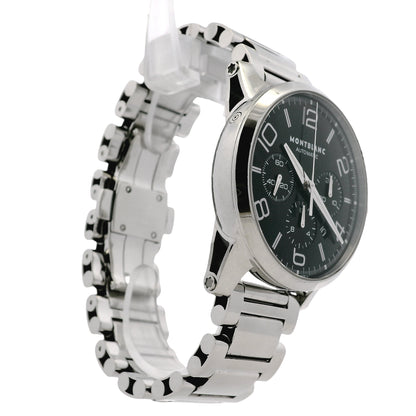 Montblanc 7069 Timewalker 42mm Black Dial Stainless Steel Watch — photo 11 of 12