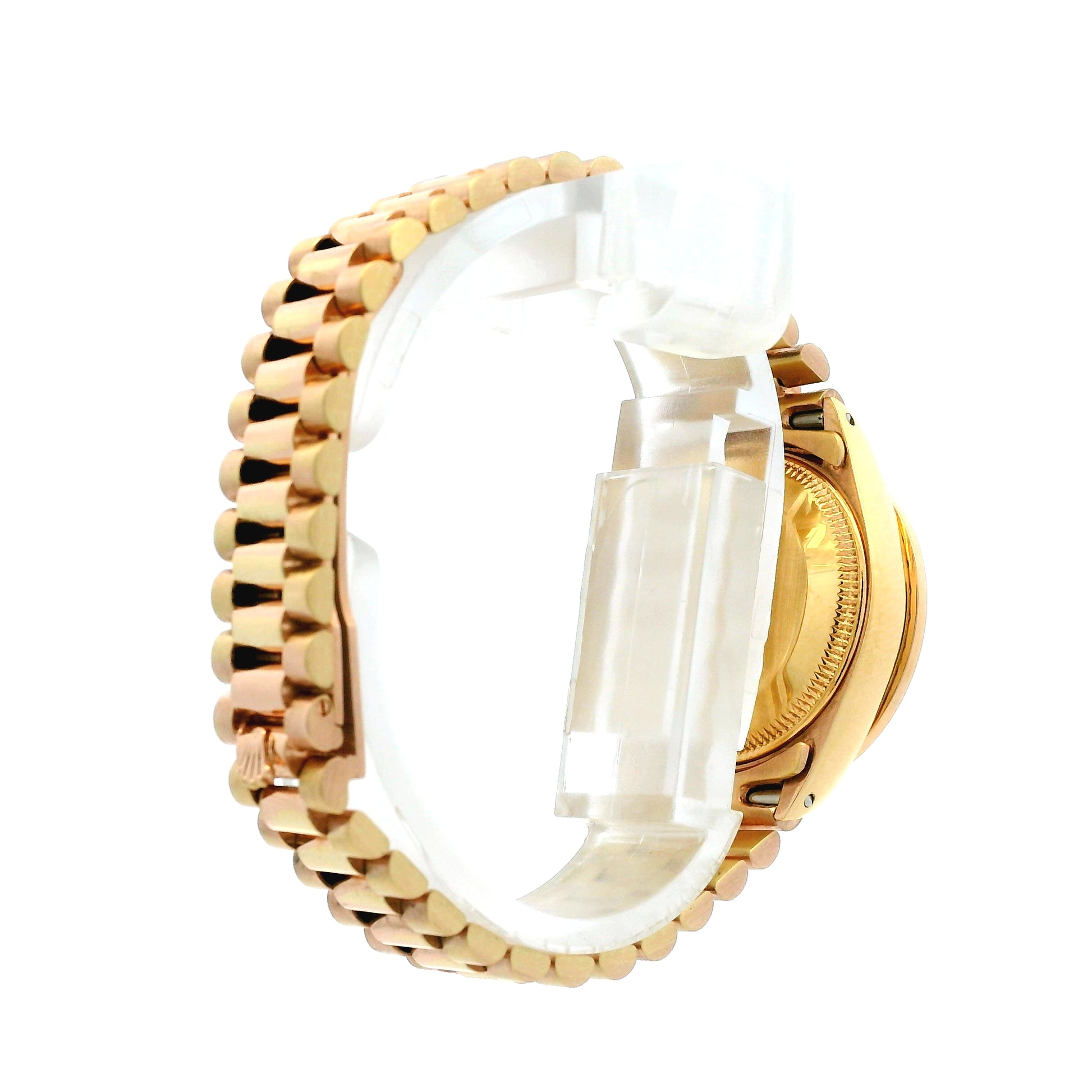Rolex 6916 Datejust 26mm Mother of Pearl Diamond Dial Rose Gold President Watch — photo 11 of 13