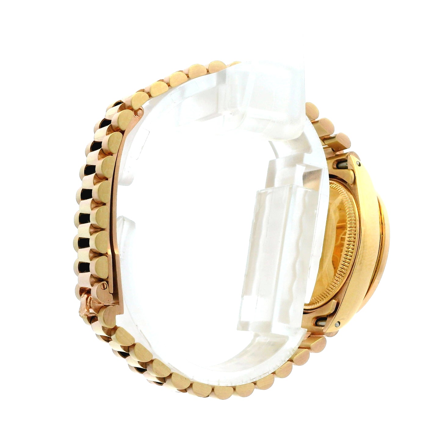 Rolex 6916 Datejust 26mm Mother of Pearl Diamond Dial Rose Gold President Watch — photo 12 of 13