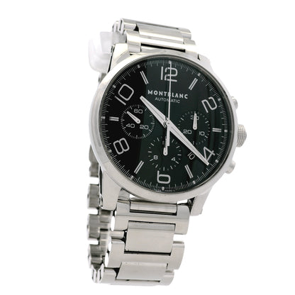 Montblanc 7069 Timewalker 42mm Black Dial Stainless Steel Watch — photo 12 of 12