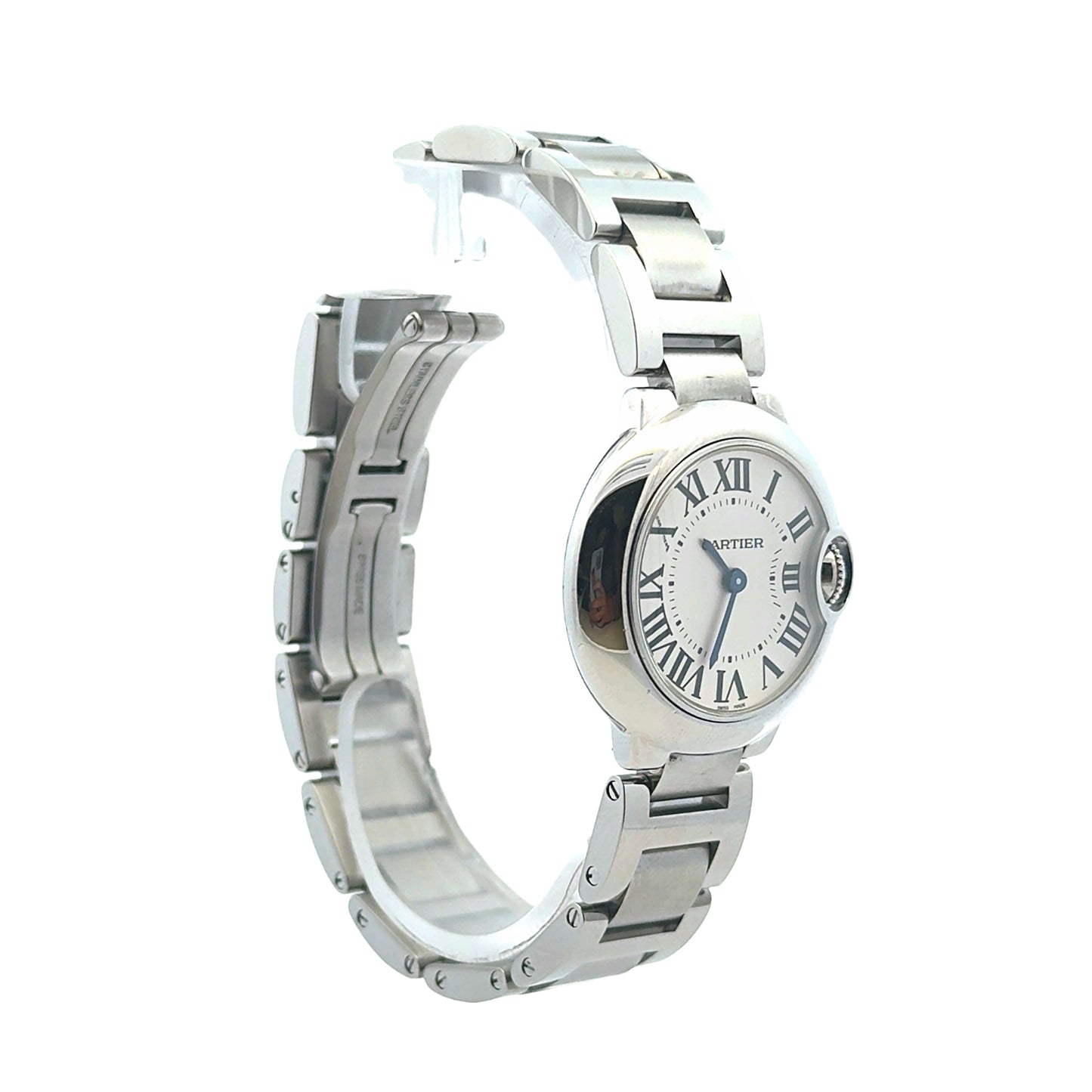 Cartier Ballon Bleu 28mm White Dial Stainless Steel Watch — photo 12 of 12