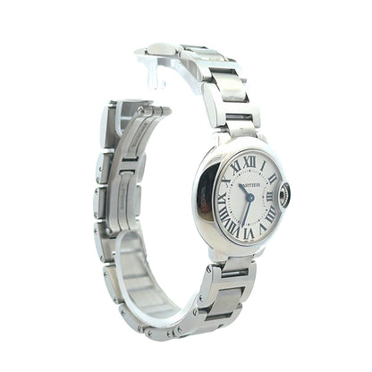 Cartier Ballon Bleu 28mm White Dial Stainless Steel Watch — photo 12 of 12