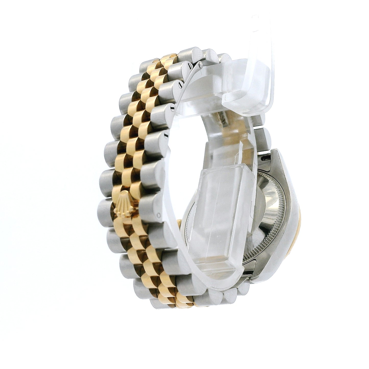 Rolex 178313 Datejust 31mm Champagne MOP Diamond Dial Diamond Bezel Two-Tone Watch — photo 13 of 18