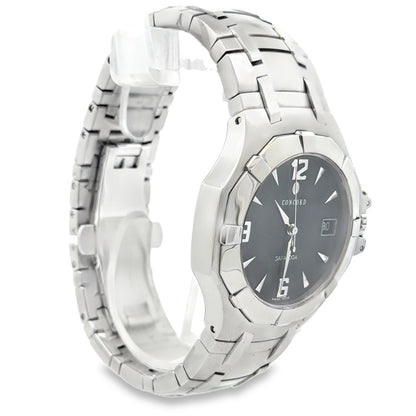 Concord Saratoga 37mm Black Dial Stainless Steel Watch — photo 13 of 13