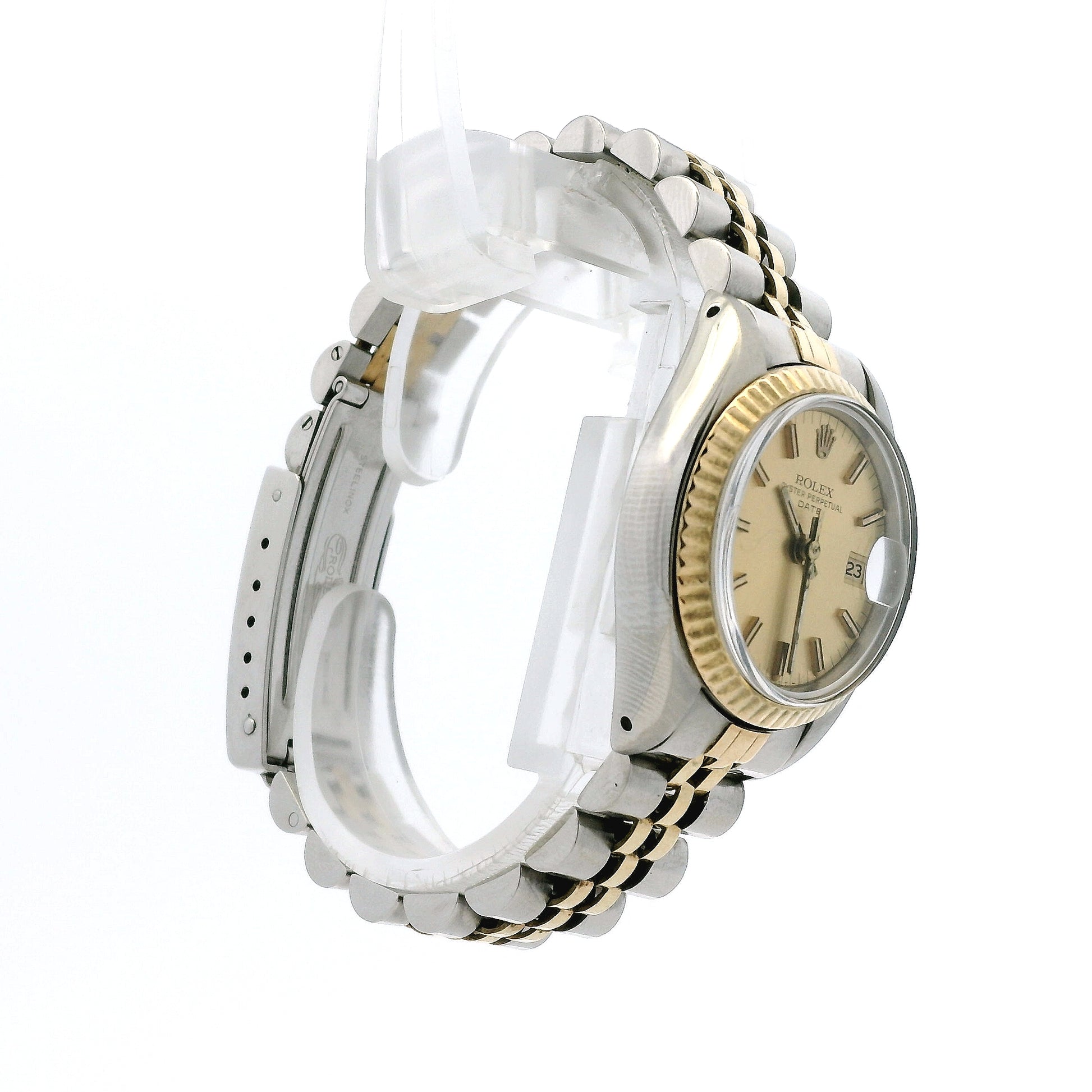 Rolex 6917 Oyster Perpetual Datejust 26mm Champagne Dial Two-Tone Watch — photo 15 of 15