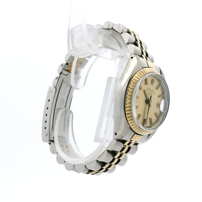 Rolex 6917 Oyster Perpetual Datejust 26mm Champagne Dial Two-Tone Watch — photo 15 of 15