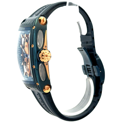 Cvstos Challenge Sealiner II Automatic Skeleton Dial Two-Tone Titanium Watch — side profile