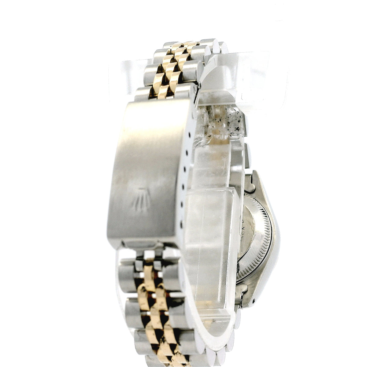 Rolex 69173 Datejust 26mm Two-Tone Diamond Dial Jubilee Watch — worn on the wrist