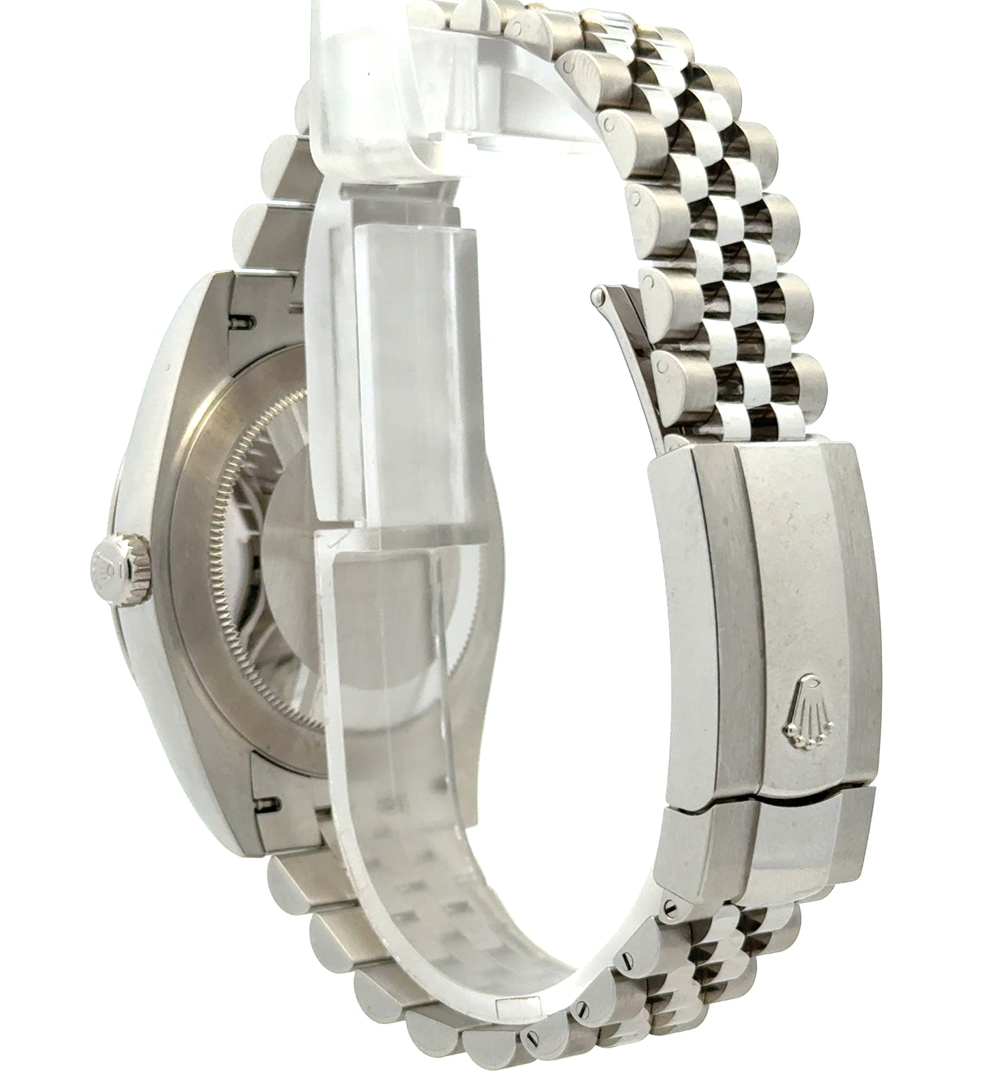 Rolex 126334 Datejust 41mm Diamond Slate Dial Two-Tone Jubilee Watch — photo 8 of 12