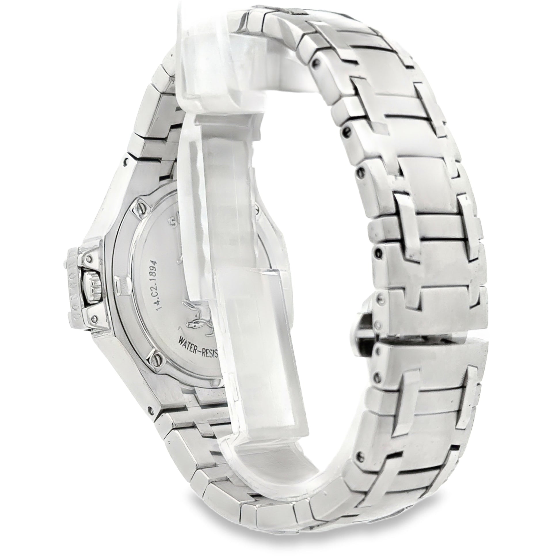 Concord Saratoga 37mm Black Dial Stainless Steel Watch — photo 8 of 13