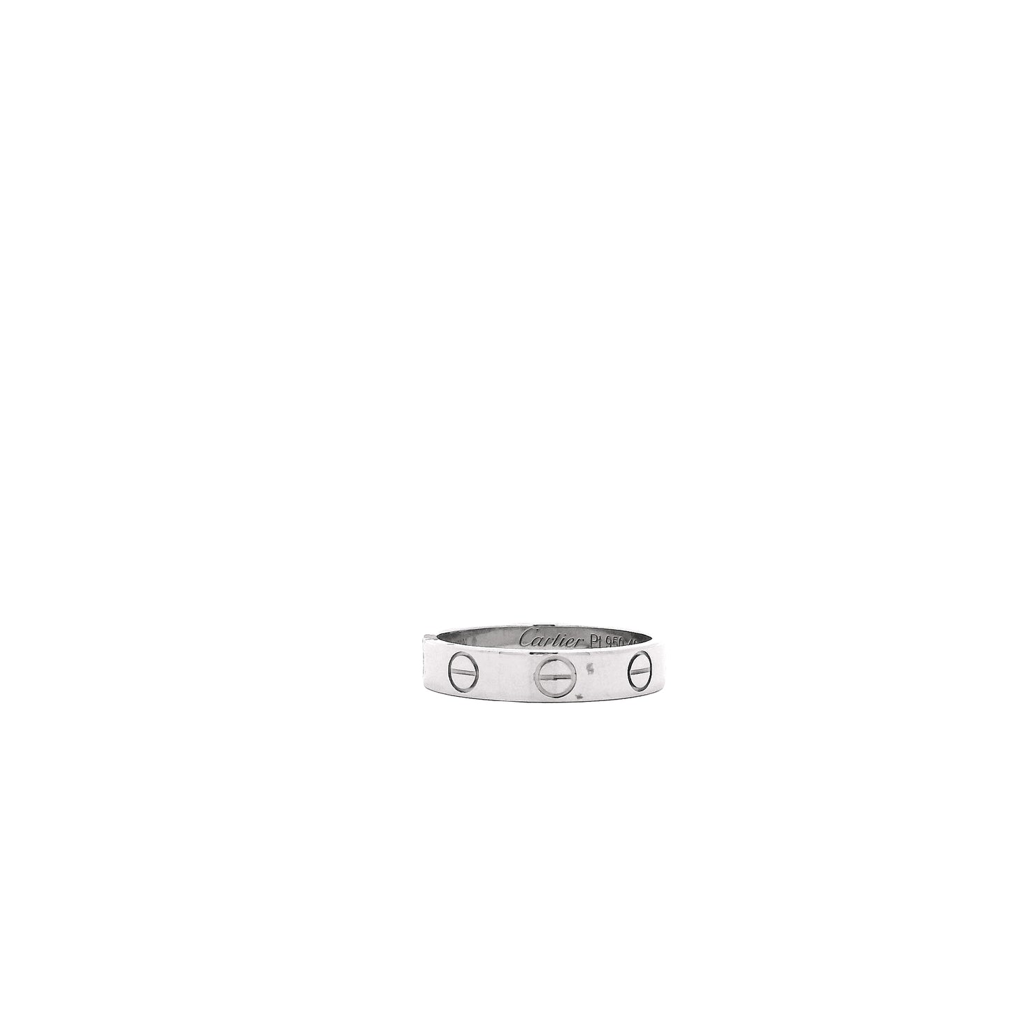 Cartier Platinum Love Ring — photo 8 of 12