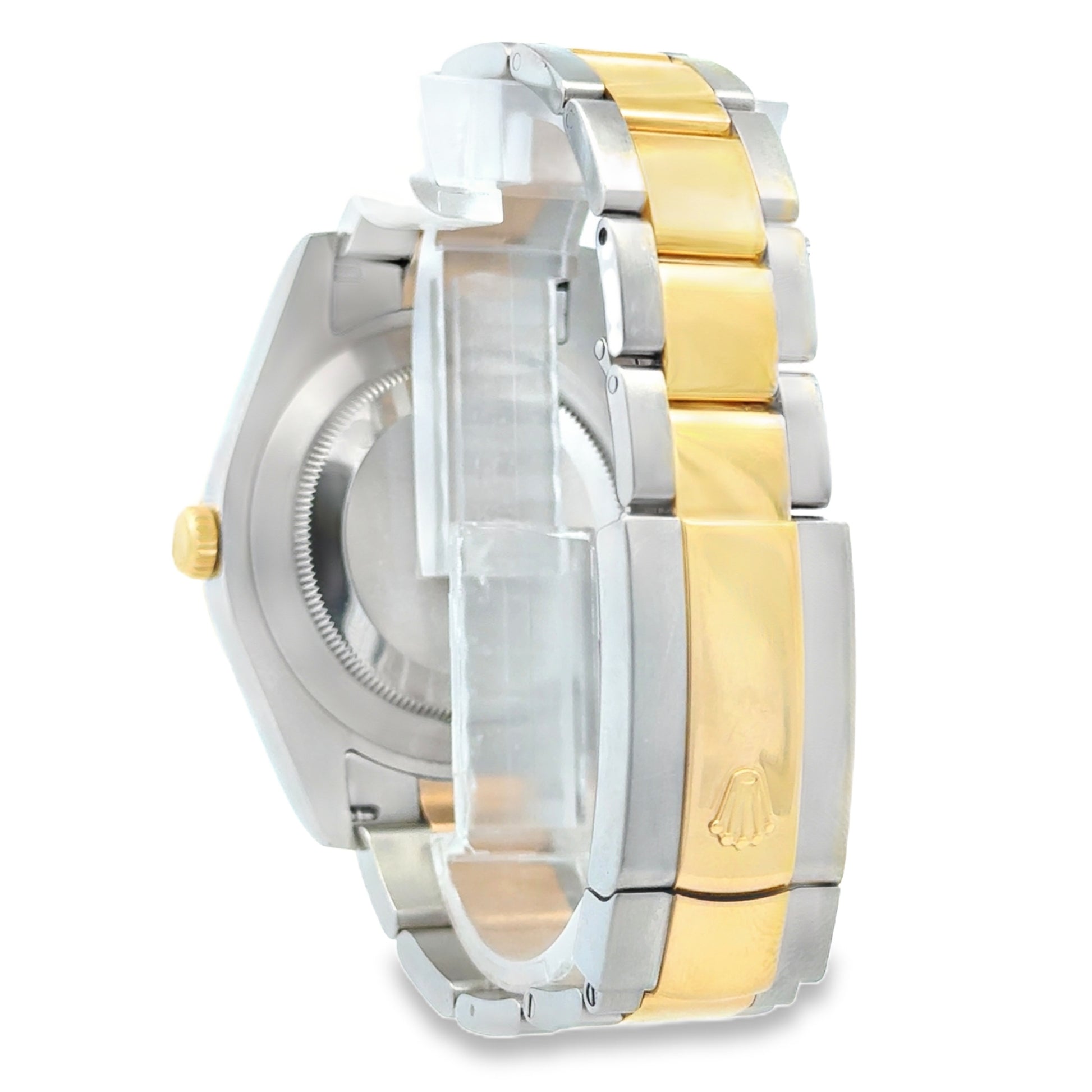 Rolex 116333 Datejust II 41mm Ivory Stick Dial Two-Tone Watch — photo 8 of 11