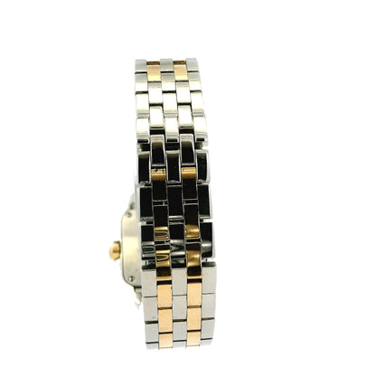 Cartier Santos 2698 Two-Tone White Dial Ladies Bracelet Watch — photo 8 of 13