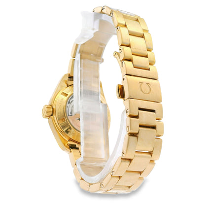 Omega 231.50.30.20.06.002 Seamaster Aqua Terra 30mm Grey Dial 18k Yellow Gold Watch — photo 8 of 15