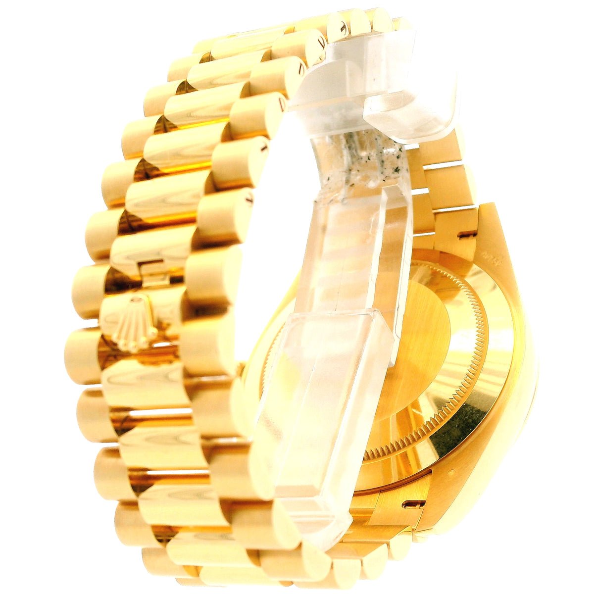 Rolex 228238 Day-Date 40mm Champagne Diamond Dial 18k Yellow Gold Watch — photo 8 of 10
