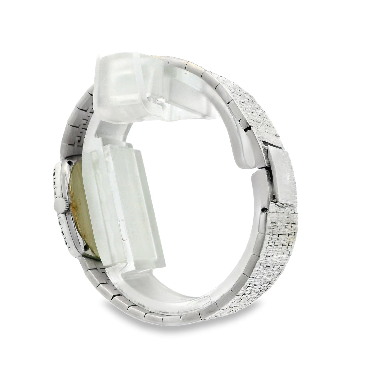 Piaget 9236 A6 18k White Gold Diamond Bezel 23mm Silver Dial Ladies Watch — photo 8 of 13