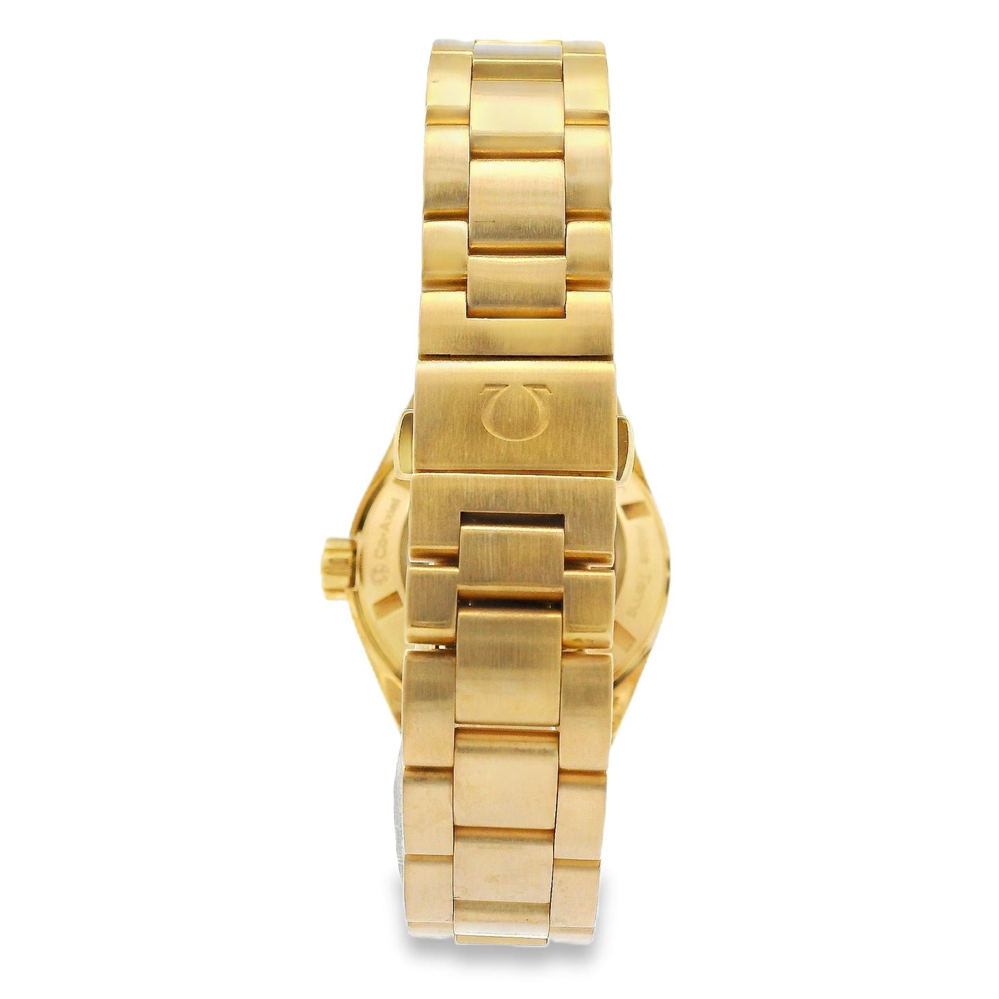 Omega 231.50.30.20.06.002 Seamaster Aqua Terra 30mm Grey Dial 18k Yellow Gold Watch — photo 9 of 15