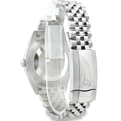 Rolex 126334 Datejust 41mm Diamond Slate Dial Two-Tone Jubilee Watch — photo 9 of 12
