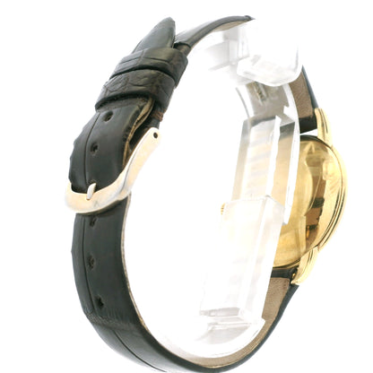 Patek Philippe 2484 Calatrava Yellow Gold Silvered Dial Watch — photo 9 of 10