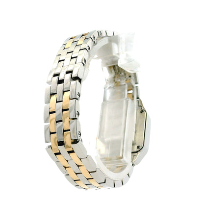 Cartier Santos 2698 Two-Tone White Dial Ladies Bracelet Watch — photo 9 of 13