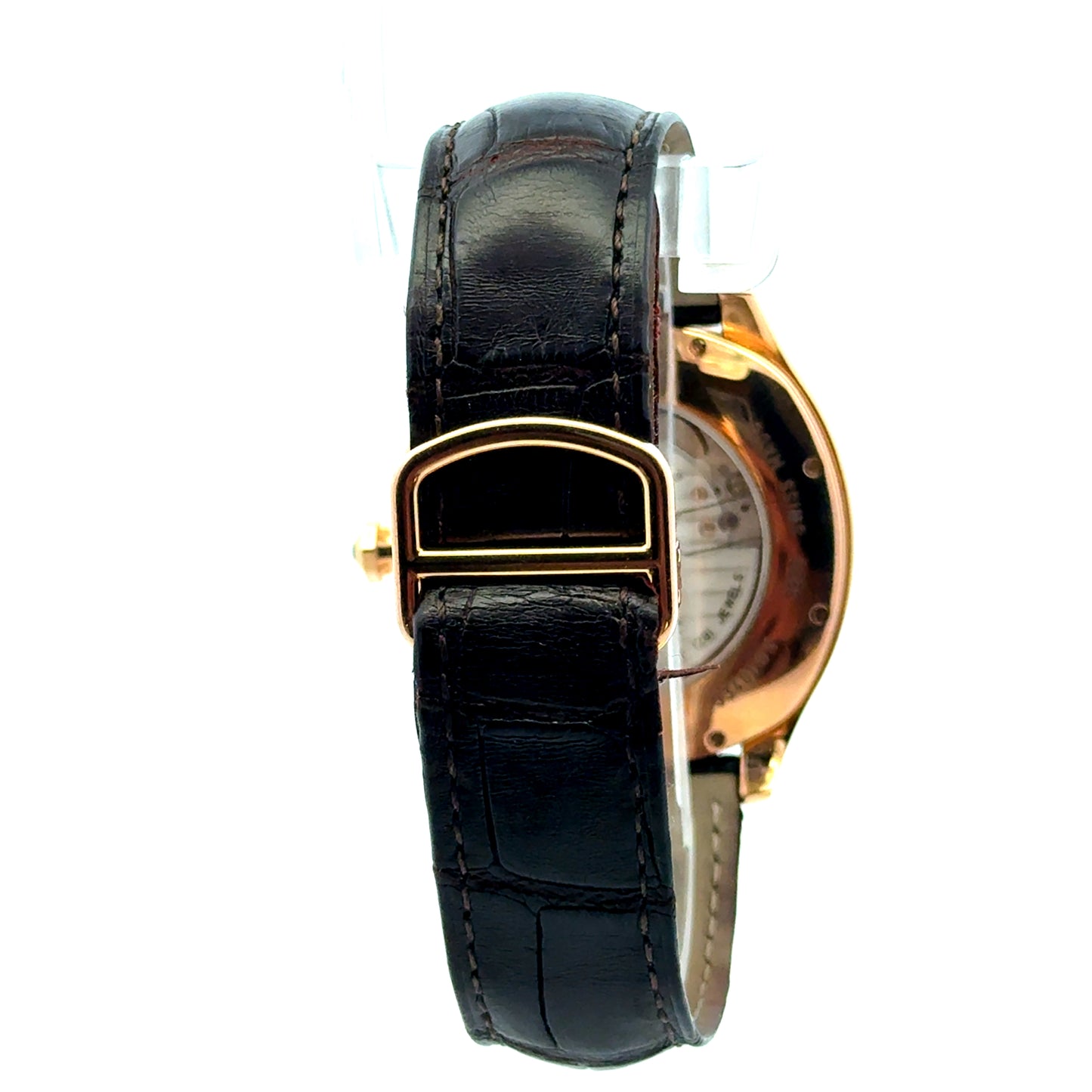 Cartier Drive de Cartier 40mm Silver Guilloché Dial 18k Rose Gold Watch — photo 9 of 11