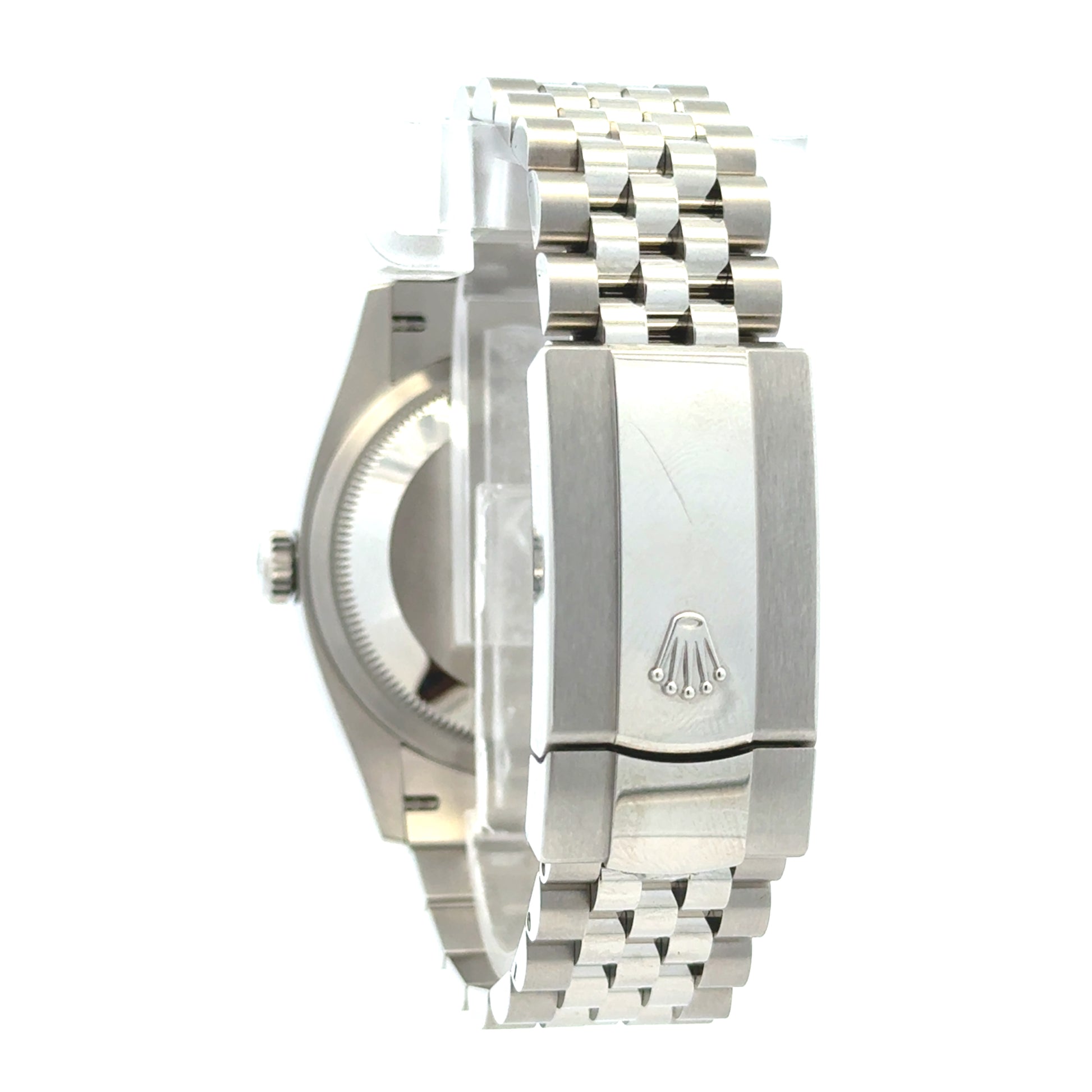 Rolex 126284RBR Datejust 36mm Pink Diamond Dial Diamond Bezel Jubilee Watch — photo 9 of 13