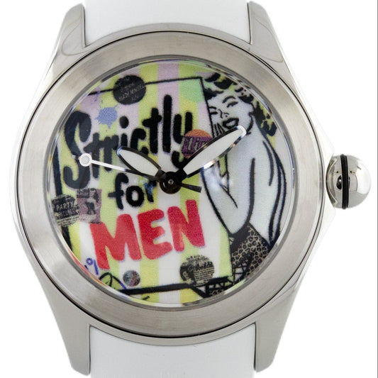 Corum Bubble 42mm Pop De La Nuez Mens Watch