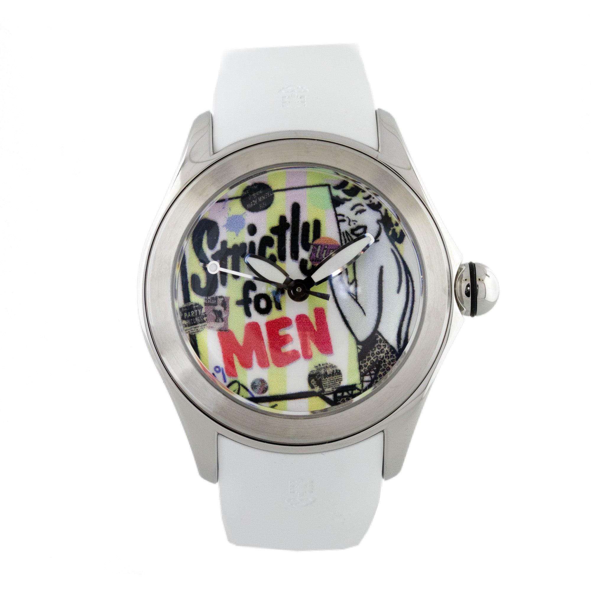 Corum Bubble 42mm Pop De La Nuez Mens Watch