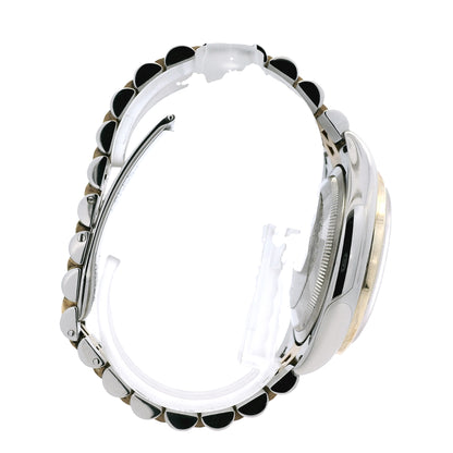 Rolex 116233 Datejust 18k Yellow Gold Aftermarket Mother of Pearl Diamond Watch