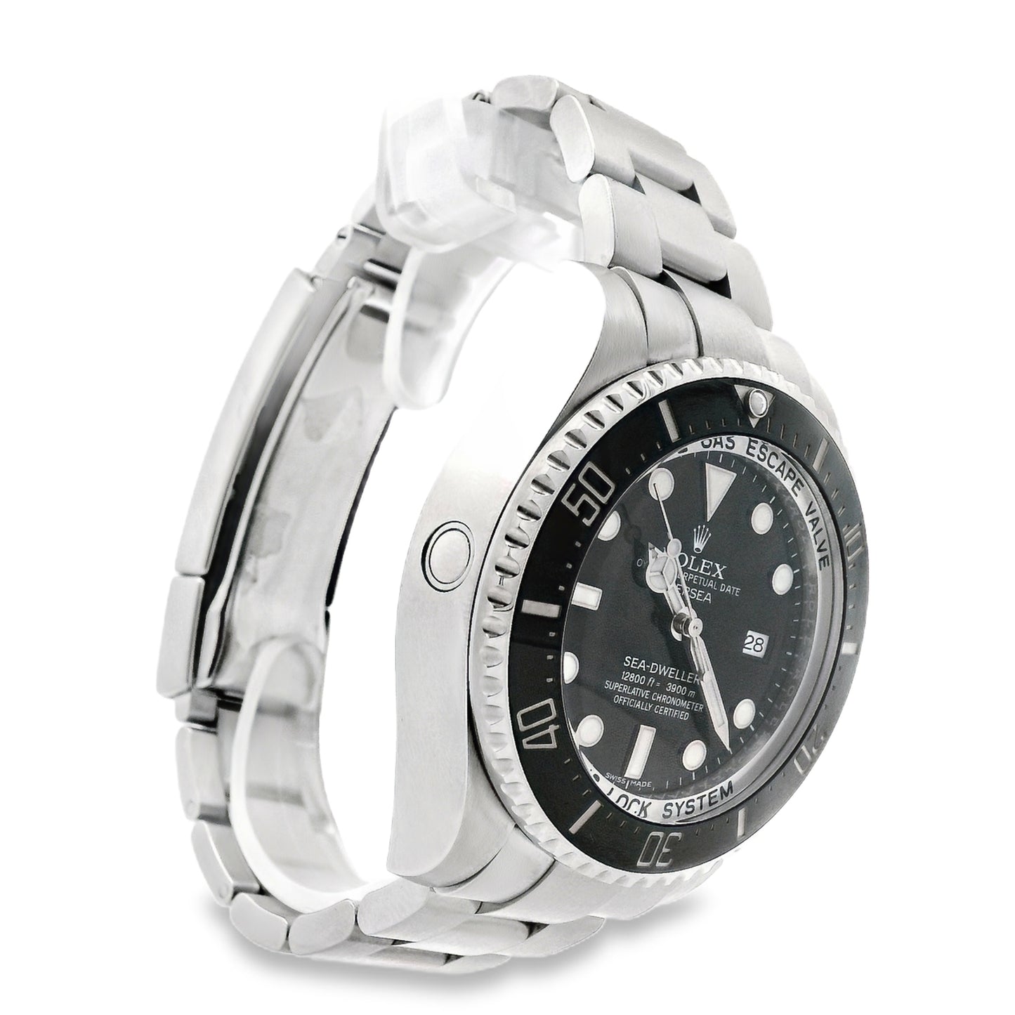 Rolex 116660 Sea-Dweller Black Dial and Bezel Watch