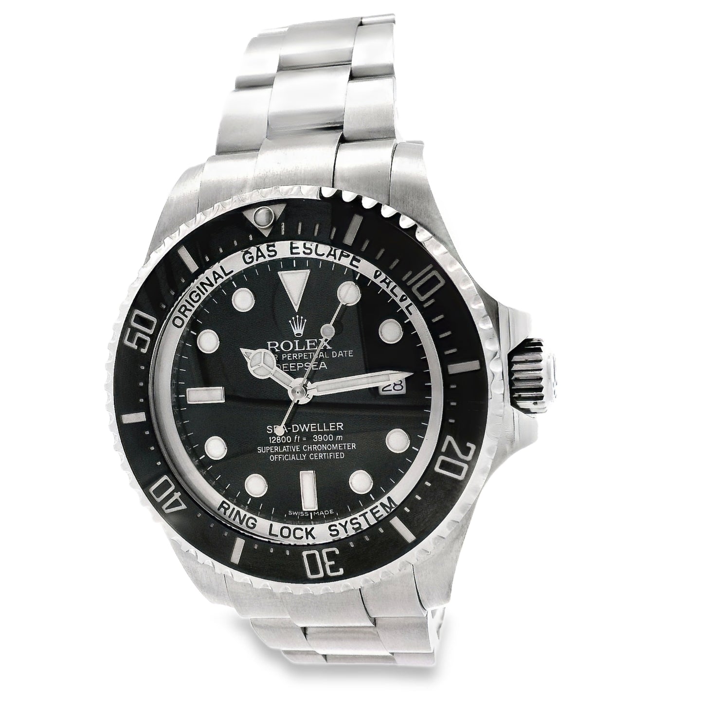 Rolex 116660 Sea-Dweller Black Dial and Bezel Watch