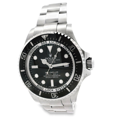 Rolex 116660 Sea-Dweller Black Dial and Bezel Watch