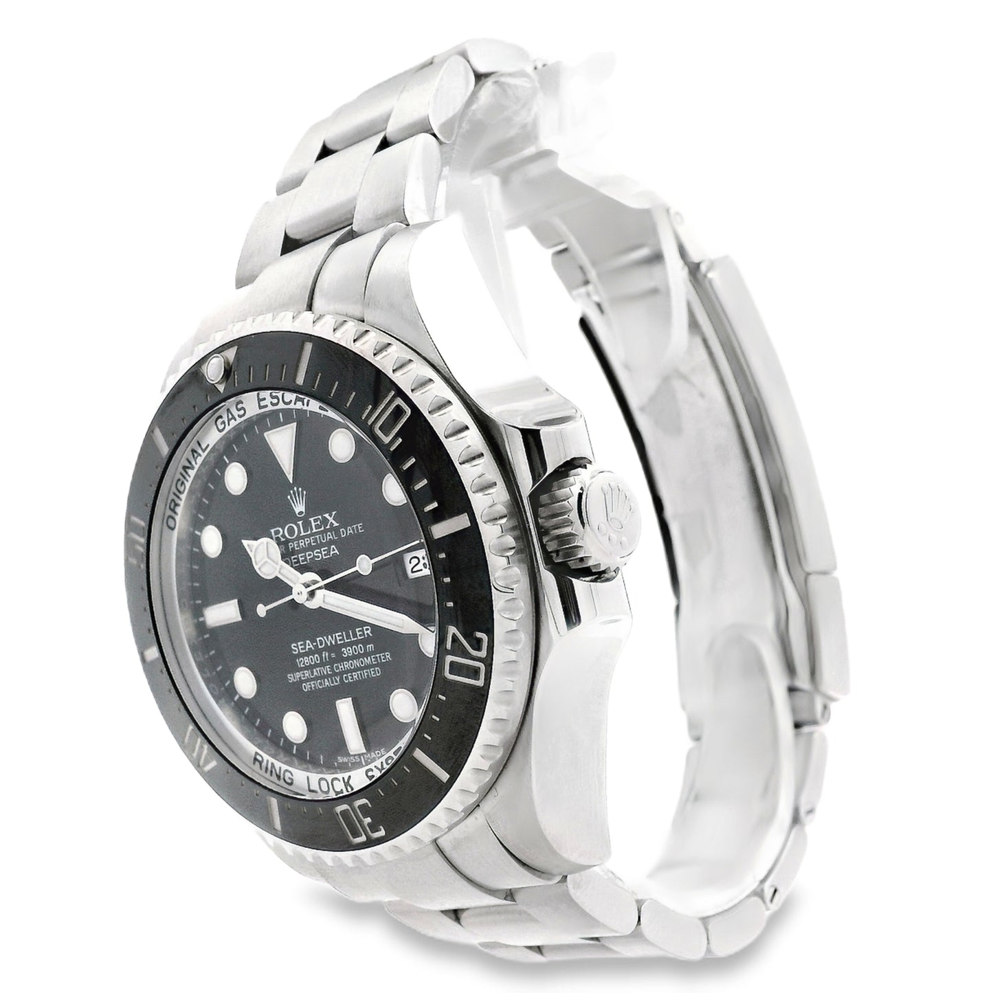 Rolex 116660 Sea-Dweller Black Dial and Bezel Watch