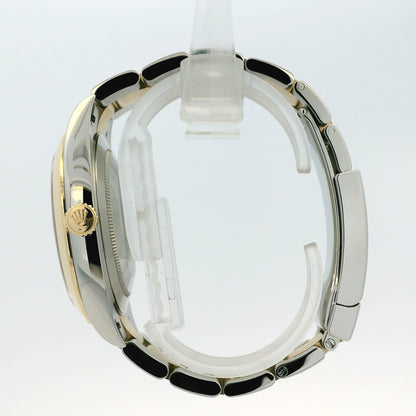 Rolex 126303 Datejust 18k Yellow Gold and Stainless Steel Black Diamond Dial on Oyster Bracelet Watch