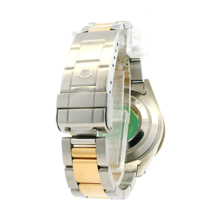 Rolex 16613 Submariner Two Tone Blue Bezel Blue Dial Watch