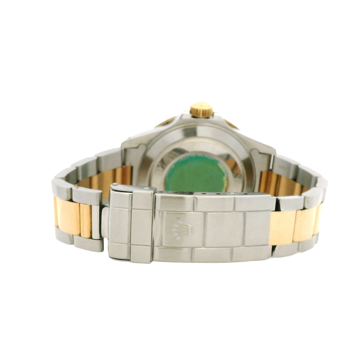 Rolex 16613 Submariner Two Tone Blue Bezel Blue Dial Watch