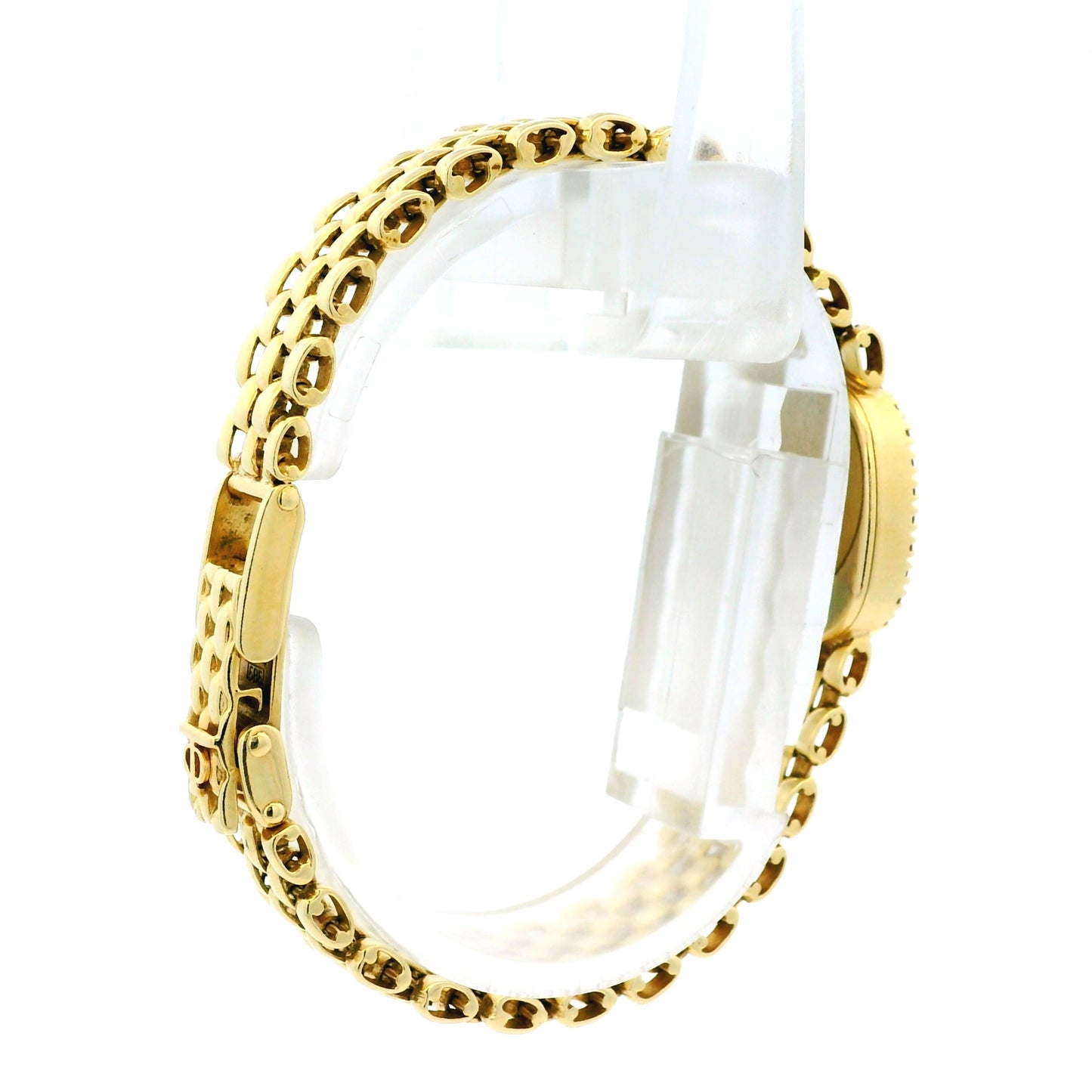 Baume and Mercier 18k Yellow Gold Diamond Watch