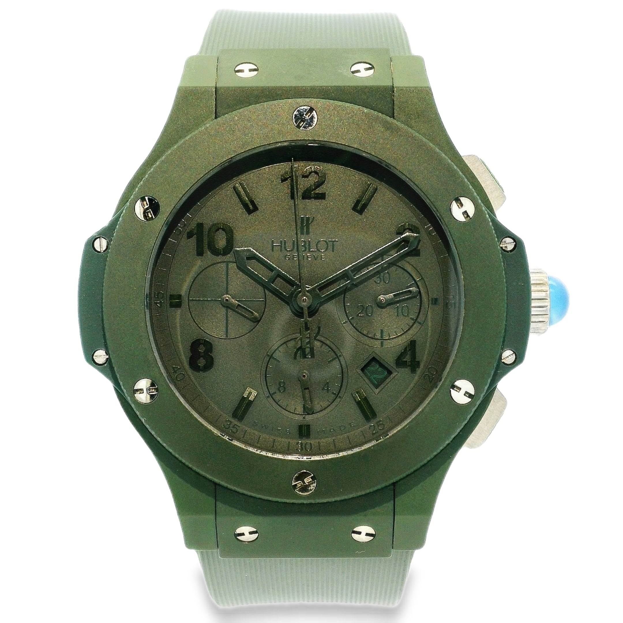 Hublot Big Bang 301.GI.5290.RG 44mm Green Dial Ceramic Watch