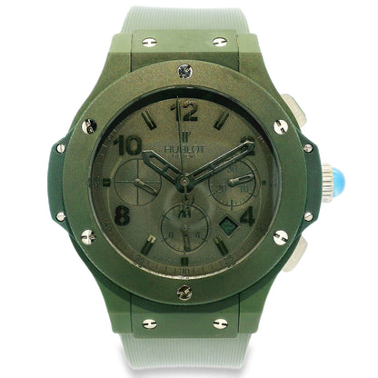 Hublot Big Bang 301.GI.5290.RG 44mm Green Dial Ceramic Watch