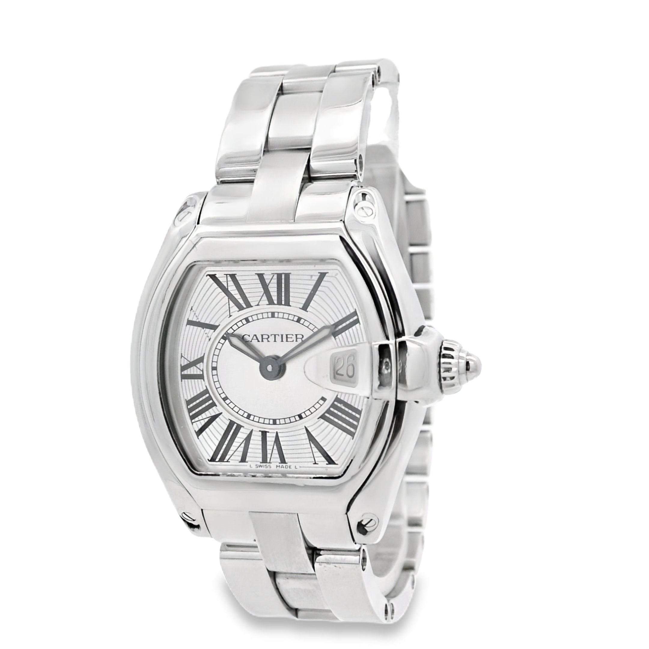 Cartier 2675 Roadster Stainless Steel Watch