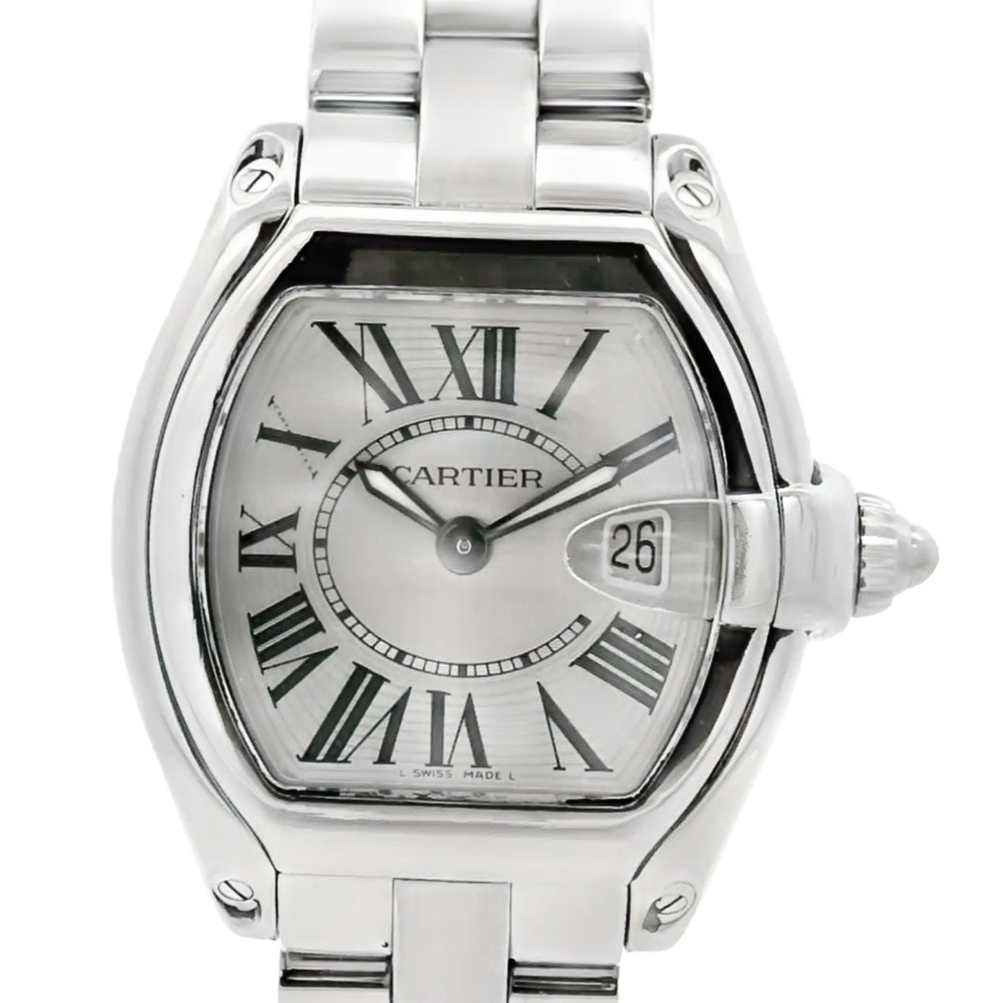 Cartier 2675 Roadster Stainless Steel Watch