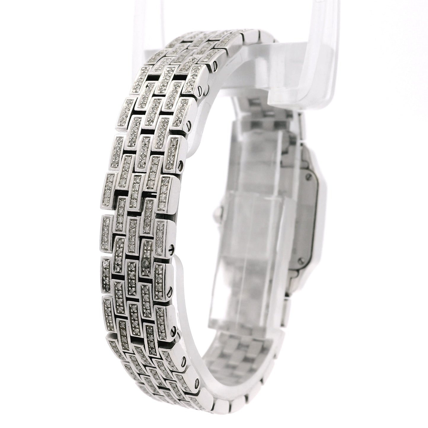 Cartier Santos Demoiselle 2698 Mother of Pearl Dial Aftermarket Watch