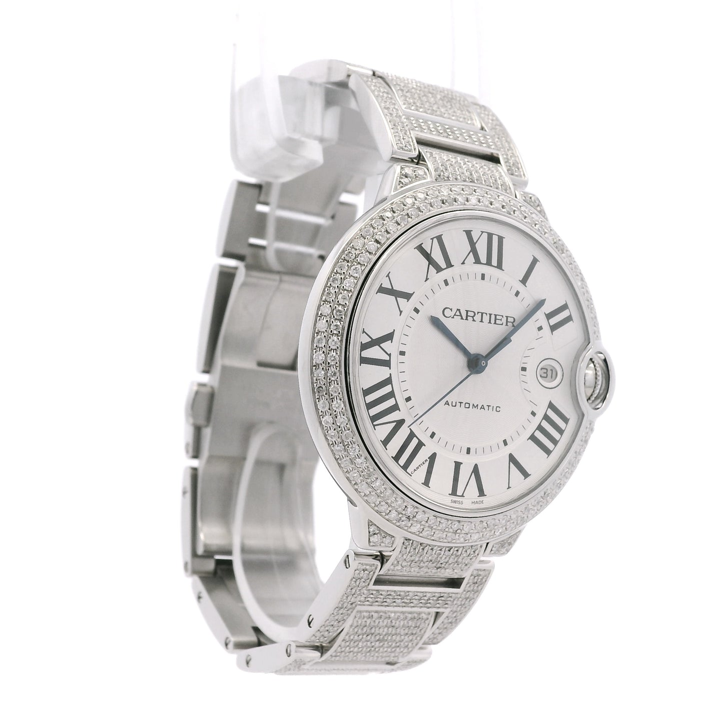 Cartier 3001 Ballon Bleu 42mm Aftermarket Watch