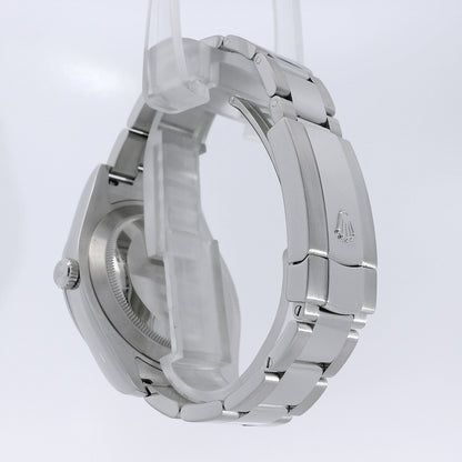 Rolex 116300 Datejust II 41mm Stainless Steel White Stick Dial Watch