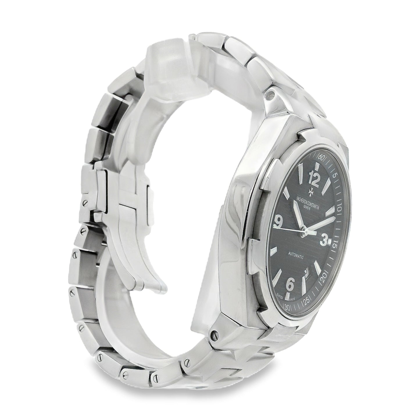 Vacheron Constantin 47040/B01A-9094 Overseas Black Dial Stainless Steel 42mm Watch